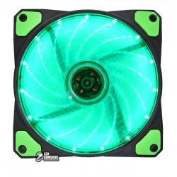 Вентилятор Frime Iris LED Fan 15LED Green (FLF-HB120G15)