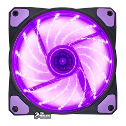 Вентилятор Frime Iris LED Fan 15LED Purple (FLF-HB120P15)