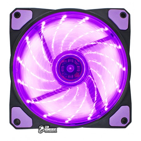 Вентилятор комп'ютерний Frime Iris LED Fan 15LED Purple (FLF-HB120P15)