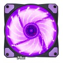 Вентилятор комп ютерний Frime Iris LED Fan 15LED Purple (FLF-HB120P15)