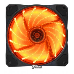 Вентилятор комп'ютерний Frime Iris LED Fan 15LED Orange (FLF-HB120O15)