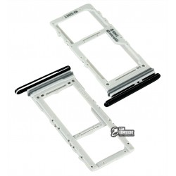 Тримач SIM карти Samsung G985 Galaxy S20 Plus, чорний, Cosmic Black