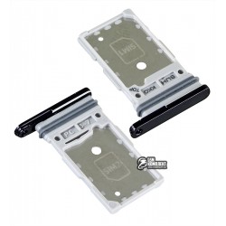 Тримач SIM-карти для Samsung S908 Galaxy S22 Ultra 5G, чорний