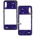 Средняя часть корпуса Samsung A307 Galaxy A30s, фиолетовая, China quality