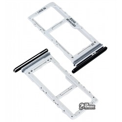 Тримач SIM карти Samsung G988 Galaxy S20 Ultra, чорний, Cosmic Black