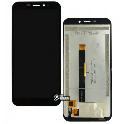 Дисплей для Ulefone Armor X8, чорний, із сенсорним екраном (дисплейний модуль)