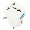 Сетевой переходник UK/US-розетка - Евро-вилка