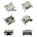 Конектор зарядки для Acer A100, A200, A500, 5 pin, micro USB