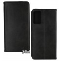 Чехол для Oppo A54, Black TPU Magnet, книжка