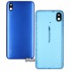 Задняя крышка батареи для Xiaomi Redmi 7A, голубая, gem Blue, MZB7995IN, M1903C3EG, Уценка, потёртости