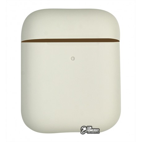 Чехол для Apple AirPods 2, Silicone Case, stone
