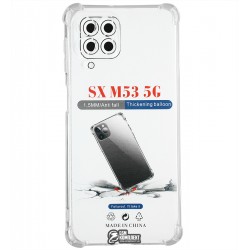 Чехол для Samsung M536 Galaxy M53, WXD HQ, силиконовый, противоударный, прозрачный Чехол для Samsung M536 Galaxy M53, WXD HQ, силиконовый, противоударный, прозрачный