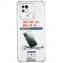 Чехол для Xiaomi Poco C40, Redmi 10c, WXD HQ, силиконовый, противоударный, прозрачный