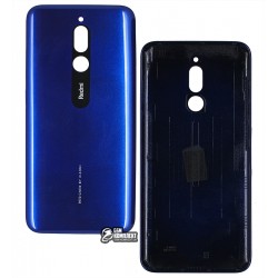 Задняя панель корпуса для Xiaomi Redmi 8, синяя, High Copy