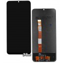 Дисплей для Vivo Y33S, черный,с сенсорным экраном (дисплейный модуль), черный, High quality