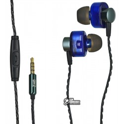 Наушники QKZ DM9 Mic, серебро