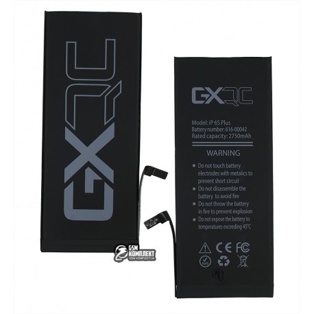 Аккумулятор GX для Apple iPhone 6S Plus, Li-Polymer, 3,82 B, 2750 мАч