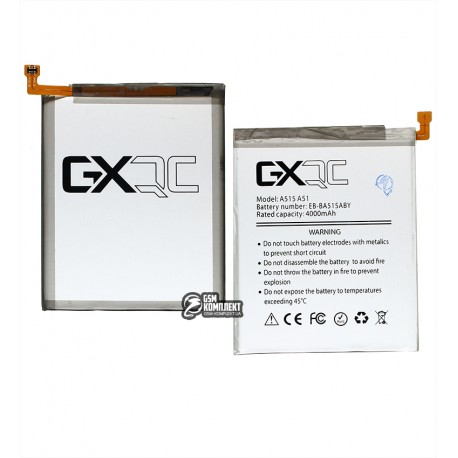 Аккумулятор GX EB-BA515ABY для Samsung A515 Galaxy A51, Li-ion, 3,85 В, 4000 мАч