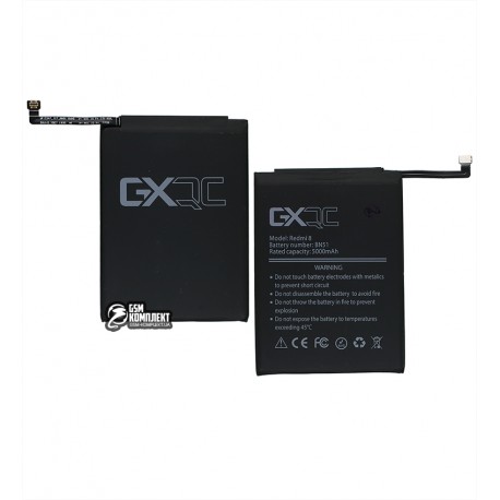 Акумулятор GX BN51 для Xiaomi Redmi 8, Redmi 8A, Li-Polymer, 3,85 B, 4900 мАг