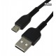 Кабель Micro-USB - USB, Hoco X20 Flash charged, 1 метр