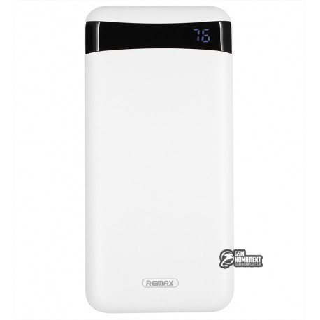 Power bank Remax RPP-259, 20 000 мАг, білий
