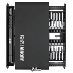 Набор инструментов JAKEMY JM-8170 из высокопрочной стали S2 (ручка, 20 бит) Набор инструментов JAKEMY JM-8170 из высокопрочной стали S2 (ручка, 20 бит)
