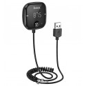 FM модулятор Hoco E65, Bluetooth, с кабелем AUX, черный