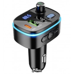 Автомобильное зарядное устройство Hoco E62 Bluetooth с FM модулятором (Type-C PD20W, USB QC3.0) Автомобильное зарядное устройство Hoco E62 Bluetooth с FM модулятором (Type-C PD20W, USB QC3.0)