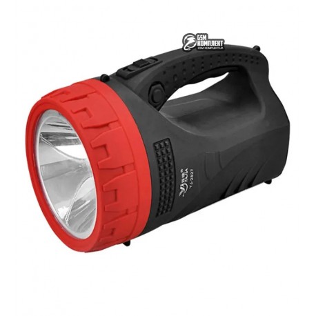 Ліхтарик Luxury 2827, 3W+9LED/25LED, ЗУ 220V, вбудований акумулятор