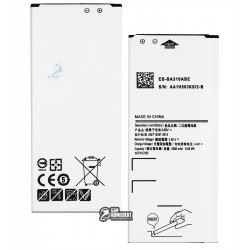 Акумулятор EB-BA310ABE для Samsung A310F Galaxy A3 (2016), (Li-ion 3.85V 2300 мАг), без логотипу Акумулятор EB-BA310ABE для Samsung A310F Galaxy A3 (2016), (Li-ion 3.85V 2300 мАг), без логотипу