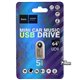 Флешка 64 Gb Hoco UD9, USB 2.0, серебристая