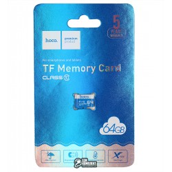 Карта памяти 64 GB microSD Hoco Class 10 Карта памяти 64 GB microSD Hoco Class 10