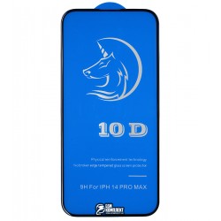 Захисне скло для iPhone 14 Pro Max, 3D, Titanium, чорне Захисне скло для iPhone 14 Pro Max, 3D, Titanium, чорне