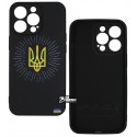 Чохол iPhone 13 Pro WAVE Ukraine Edition Case (shining coat of arms)