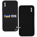 Чехол WAVE Ukraine Edition Case iPhone X/Xs (f2ck putin)