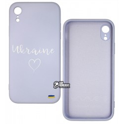 Чохол iPhone Xr WAVE Ukraine Edition Case (ukraine heart white)