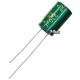 Конденсатор електролітичний330 uF 25 V, 105°C, d8 h12, (низький імпеданс) LOW ESR (CHONG)