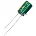 Конденсатор електролітичний330 uF 25 V, 105 C, d8 h12, (низький імпеданс) LOW ESR (CHONG)