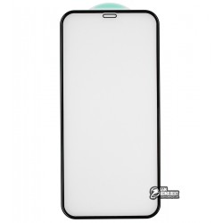 Защитное стекло для iPhone 12, iPhone 12 Pro, 4D, Full Glue, черное Защитное стекло для iPhone 12, iPhone 12 Pro, 4D, Full Glue, черное