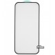 Защитное стекло для iPhone 14 Pro, 3D, 4D ARC, черное