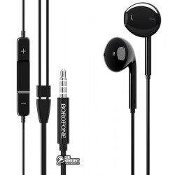 Проводные наушники Borofone BM30, черный