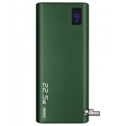 Power bank Remax RPP-17 Mini Pro, 22.5W Fast Charging, 15 000 мАч, зеленый