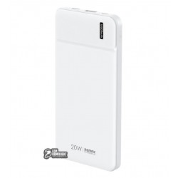 Power bank Remax RPP-287, 20W PD+QC Multi-compatible Fast Charging, 10 000 мАч, белый