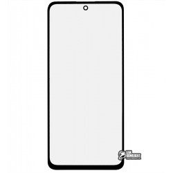 Скло дисплея для Xiaomi Redmi Note 10 Pro, чорне