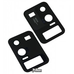 Скло камери для Xiaomi Mi 11 Ultra, чорний