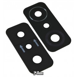 Скло камери для Xiaomi 11T Pro, чорний