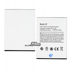 Акумулятор для Ulefone S7, Asistant AS-502, AS-503 (Li-polymer 3.7V, 2500мАч), без логотипу Акумулятор для Ulefone S7, Asistant AS-502, AS-503 (Li-polymer 3.7V, 2500мАч), без логотипу
