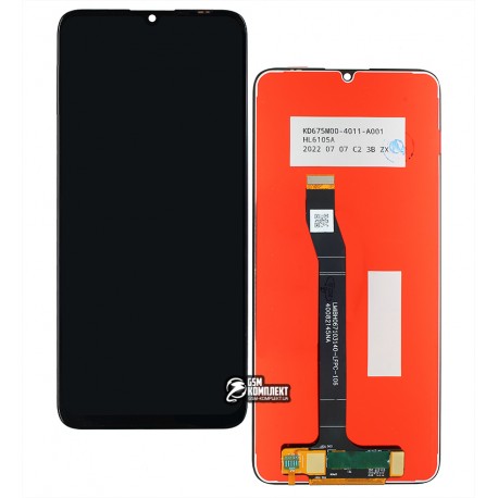 Дисплей Huawei Nova Y70, черный, с тачскрином, High Copy