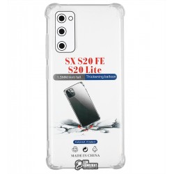 Чехол для Samsung G780 Galaxy S20 FE, WXD силикон 0.8 mm HQ, противоударный силикон, прозрачный