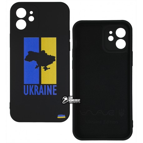 Чехол WAVE Ukraine Edition Case iPhone 12 (ukraine flag)